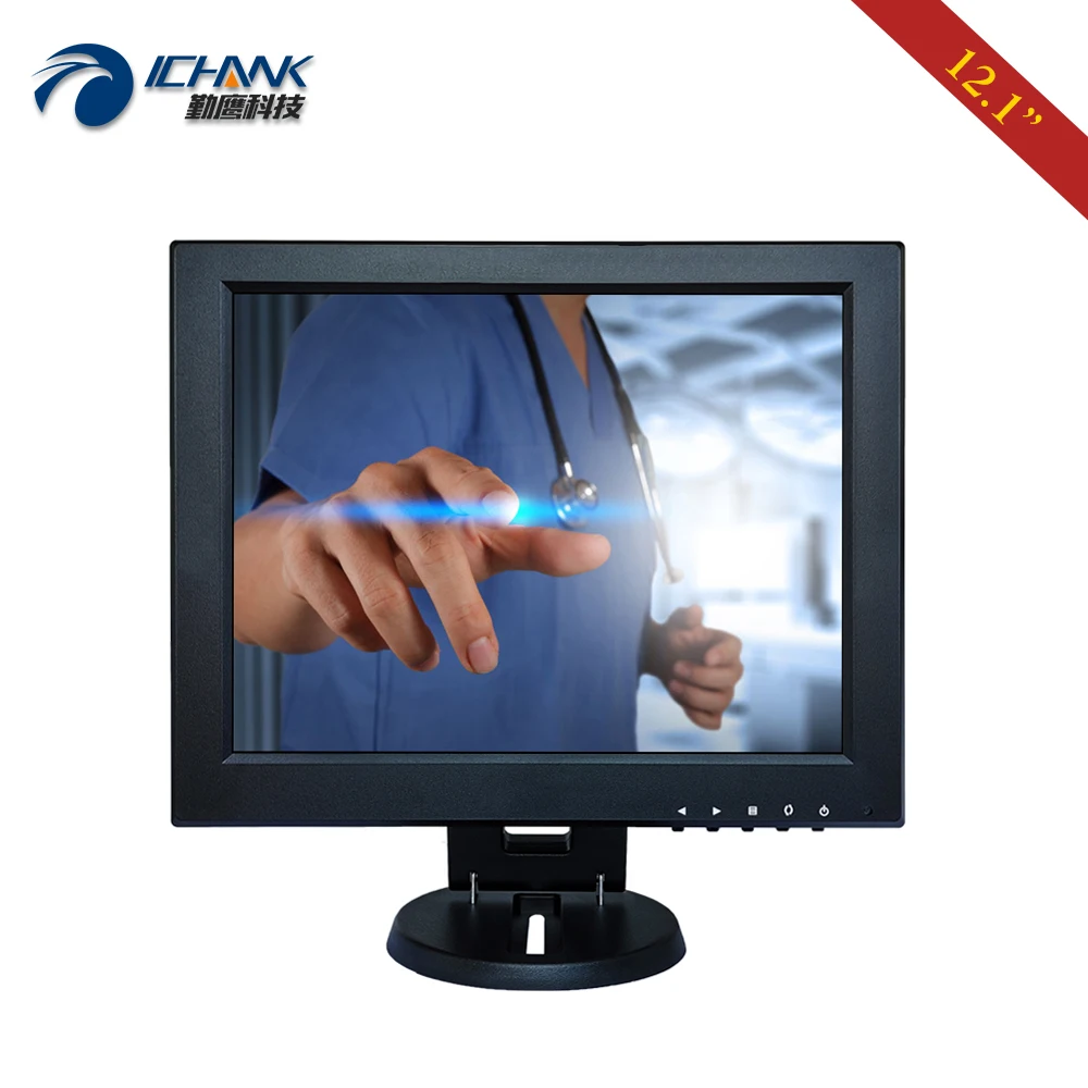 B120JC ABHUV 2/12 &quot1024x768 4:3 Стандартный экран USB VGA HDMI сенсорный ПК монитор/12 1&quot