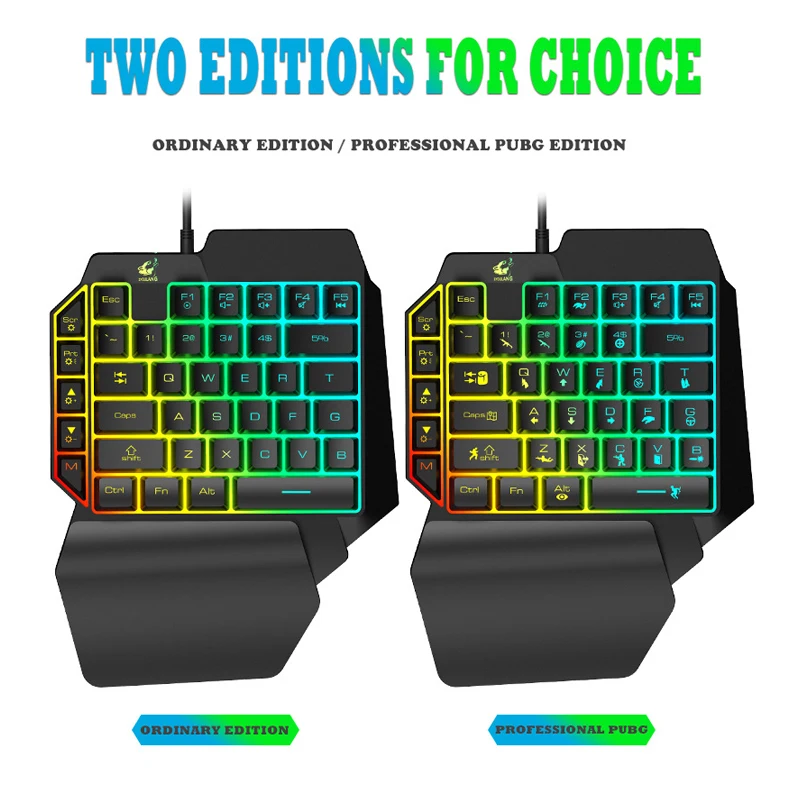 Механическая игровая клавиатура со светодиодной подсветкой 39 клавиш |