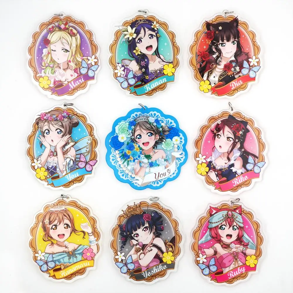 Love Live Lovelive Sunshine Aqours аниме Yoshiko Chika Hanamaru You диам Руби Рико кэнан Мари вандерланд