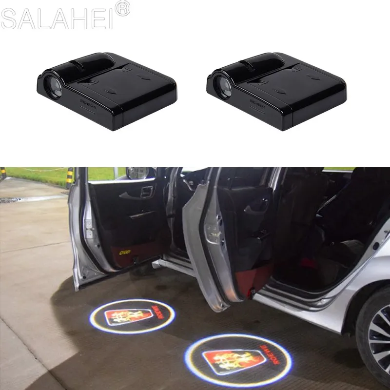 

Car Door New Welcome Logo Projector Led Laser Lamp Shadow Light For Roewe 750 950 350 550 E50 W5 216 Cabriolet 620 Si 416 GSi