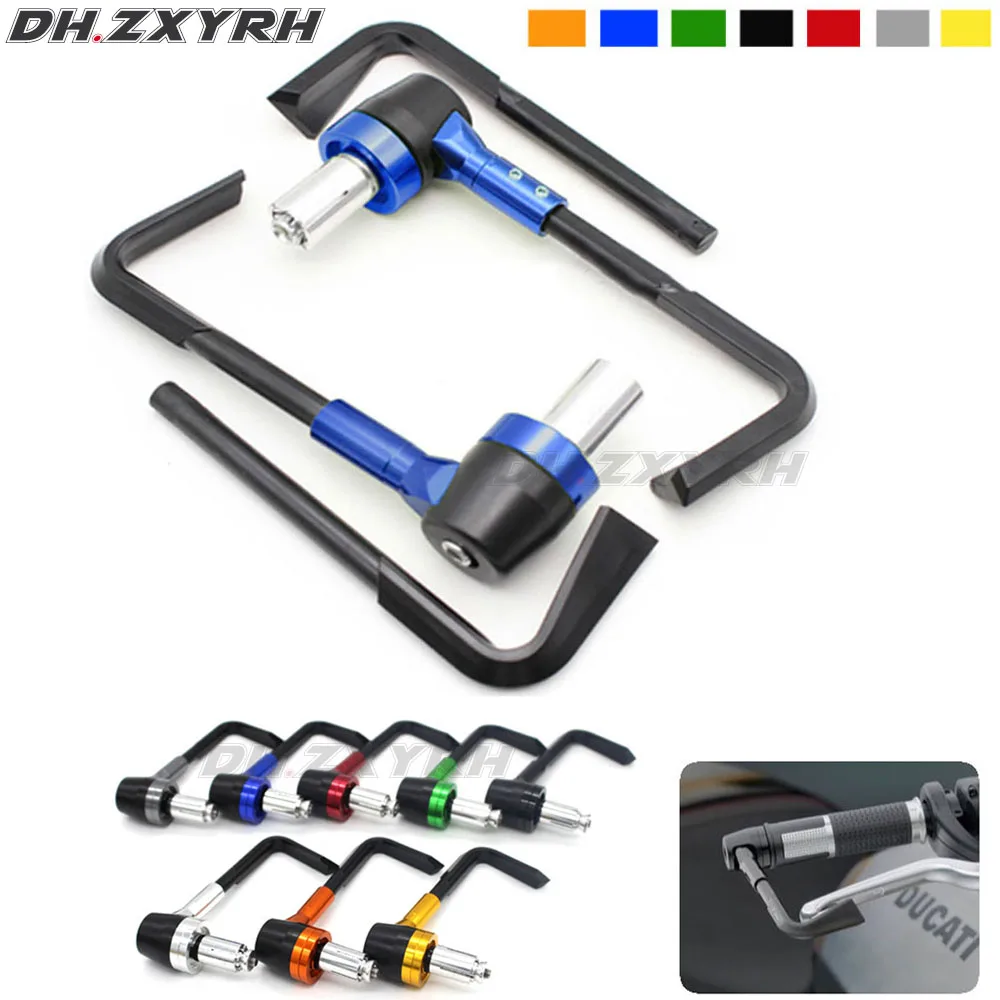 Мотоцикл алюминиевый протектор руль 7/8 &quot22 мм Рычаги Тормозная система