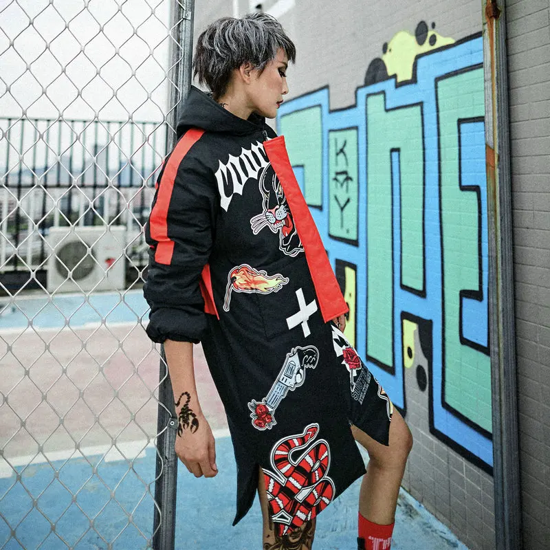 5 Harajuku Стили Девушки Студент Зимнее Хлопковое Пальто Мультфильм Печатный Толстый С Капюшоном Парка Женщины Хлопковое Пальто Женский Мягкая Куртка