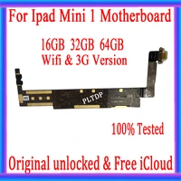 16gb 32gb 64gb for ipad mini 1 motherboard 100 original unlocked logic board for ipad mini 1 circuit board with ios system