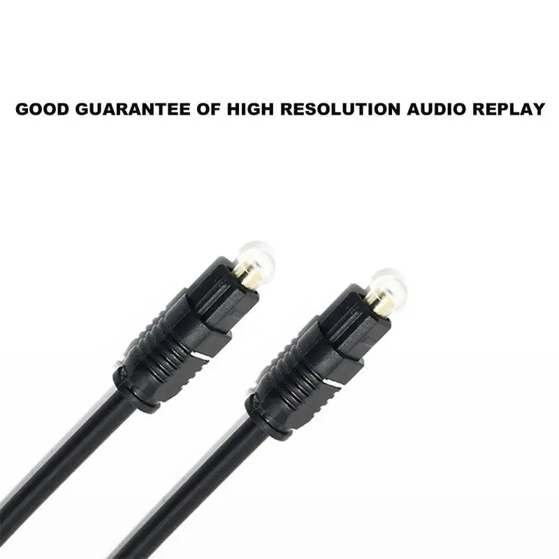 Digital Optical Audio Cable Toslink Gold Plated 1m MD DVD SPDIF Quality High T8S5 | Электроника