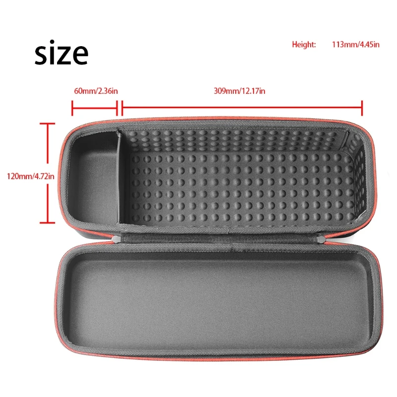 

Hard Shell Travel Storage Box for Dyson Airwrap Styler Hair Curler Accessories Waterproof Shockproof Dustproof Organizer