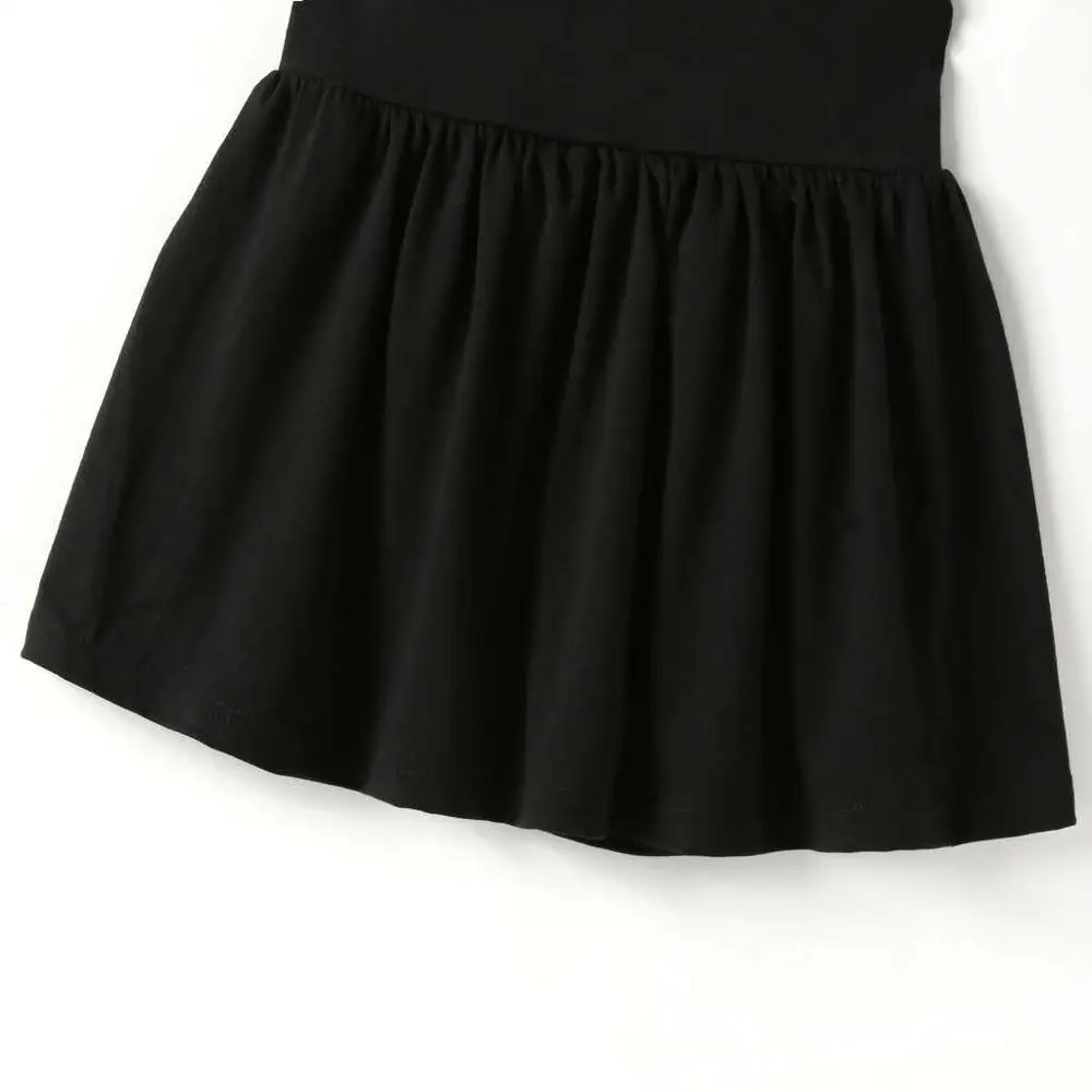 Новинка Лето 2020 платье для девочек в европейском и американском стиле черное