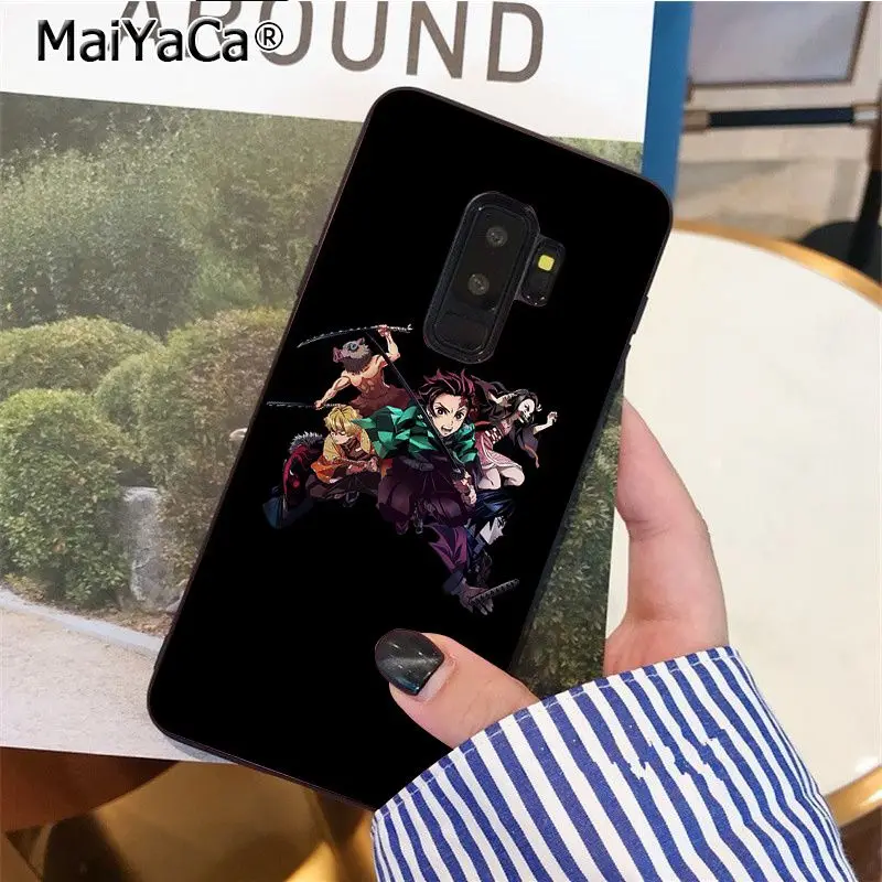 Чехол для телефона MaiYaCa Anime Demon Slayer Kimetsu no Yaiba Samsung S9 plus S5 S6 S6edge S6plus S7 S7edge S8