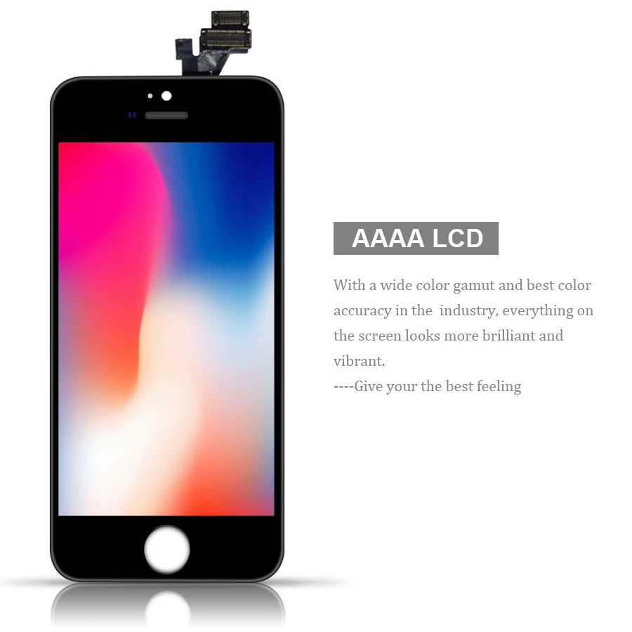 AAAA+ ЖК-экран для iPhone 5S, se 5C 5 ЖК-экран без битых пикселей 3D сенсорная Замена ЖК-дисплей с набором инструментов