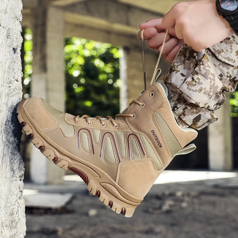 

Мужская обувь большого размера, мужские кроссовки на платформе, модные мужские ботинки 2021, мужские защитные военные тактические ботинки F04