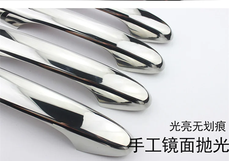 Новые хромированные покрытия для дверных ручек обшивка с двумя