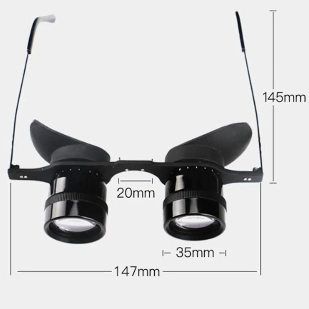 

Zoomable Fishing Telescope Glasses Portable Outdoor Binoculars Magnifier Silicone Protective Case Ear Hang Pesca Fish Tackle