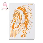 Трафарет для Росписи Стен штамп для скрапбукинга альбом декоративное тиснение DIY крафт бумажные карты цветок шаблон