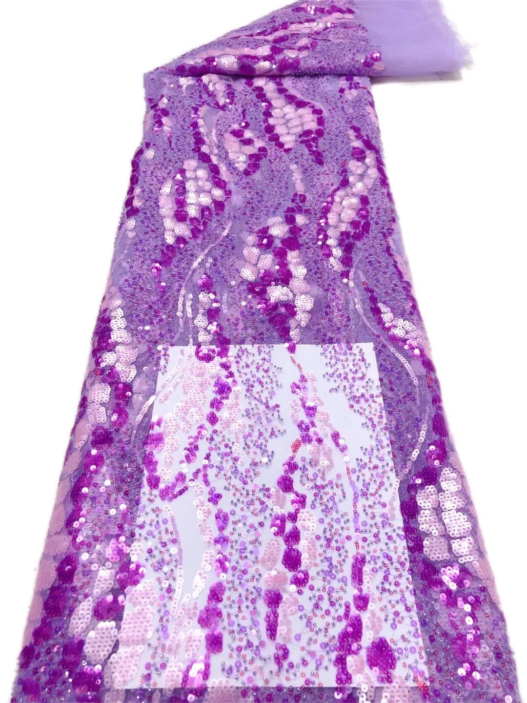 

Красивая вышивка бисером с кристаллами и блестками, французское Тюлевое Сетчатое кружево, африканская ткань для свадебного платья, вечерне...