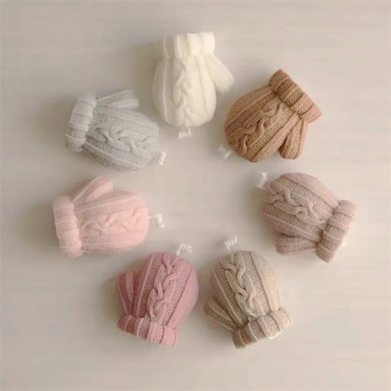 Милая вязаная шерстяная шляпа для свитера ручная работа фотоформа 3D силиконовая