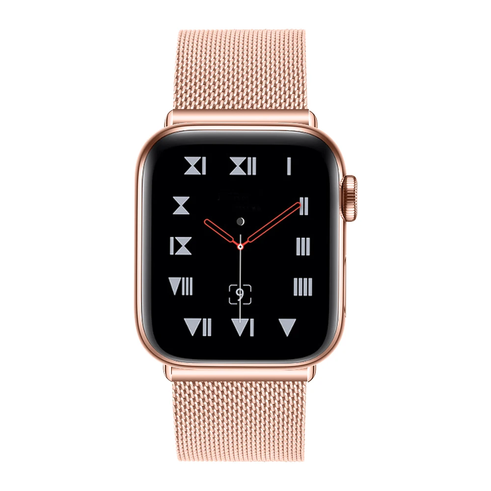 Для ремешок для часов Миланская петля наручных Apple Watch серии 1/2/3/4/5 42 мм 38 версия