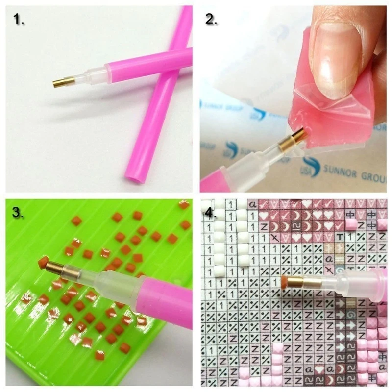 26 шт алмазов картина инструменты для вышивки крестом комплект Липкий