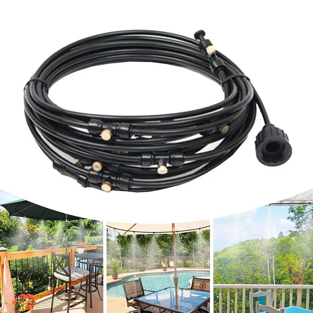 

Atomization Cooling System Outdoor Misting Water Spray Set Low Pressure Spray Set Moisturizing Water Spray