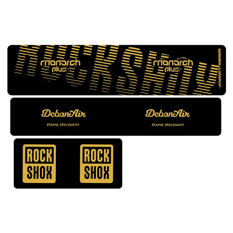 2020-RockShox Monarch Plus RC3 shock sticker mountain bike rear AM / DH bicycle decal | Спорт и развлечения