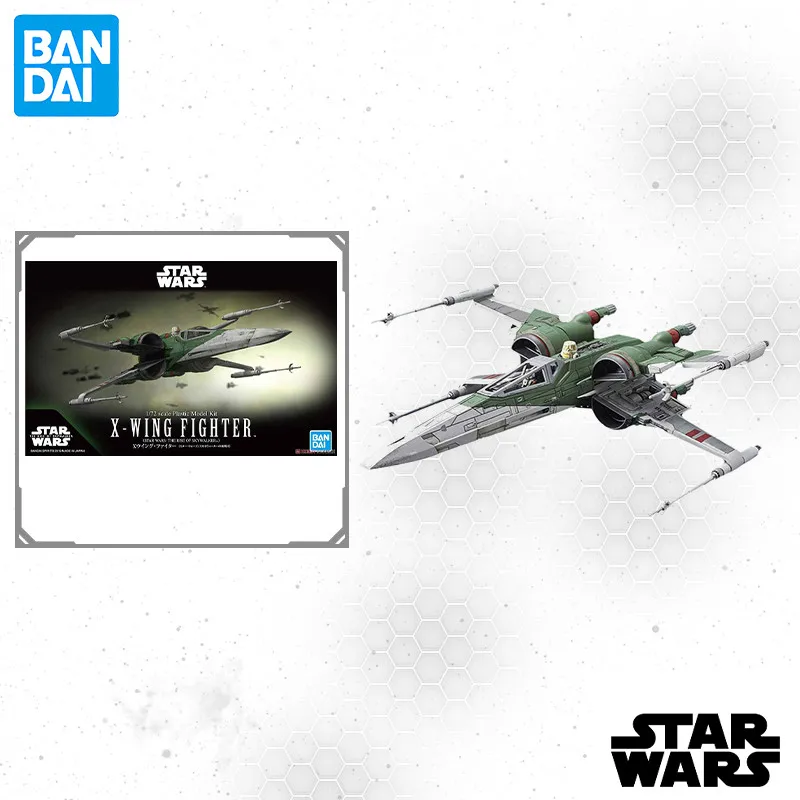 

BANDAI Star Wars Original 1/72 X-wing starfighter Heavenly Mission Mechanical collection Anime Action & Toy figures Model Toys F