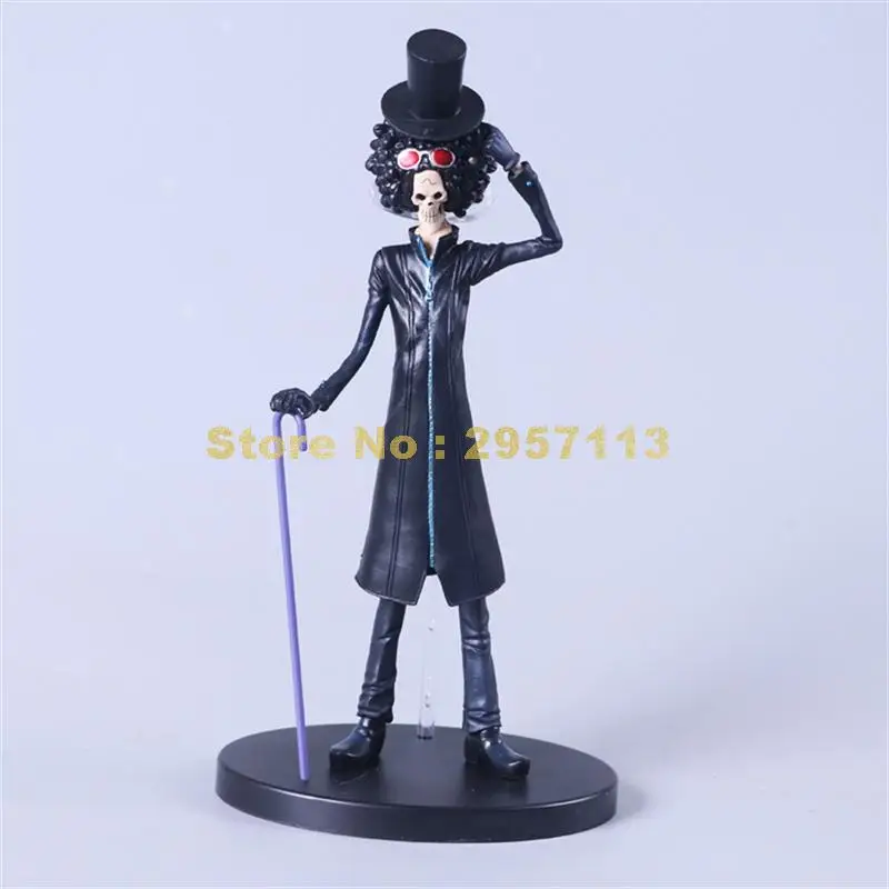 Аниме One Piece Black Brook Crutch ПВХ Коллекционная Фигурка Модель 23 см игрушка|Игровые