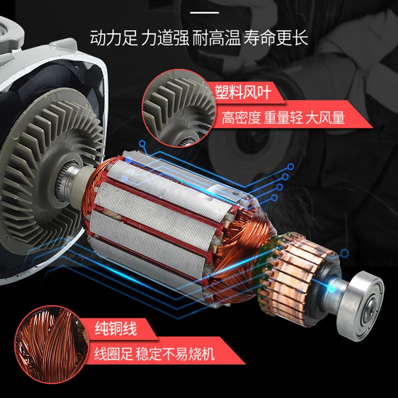 Электрическая шлифовальная машина угловая Электрический угловой полировщик |