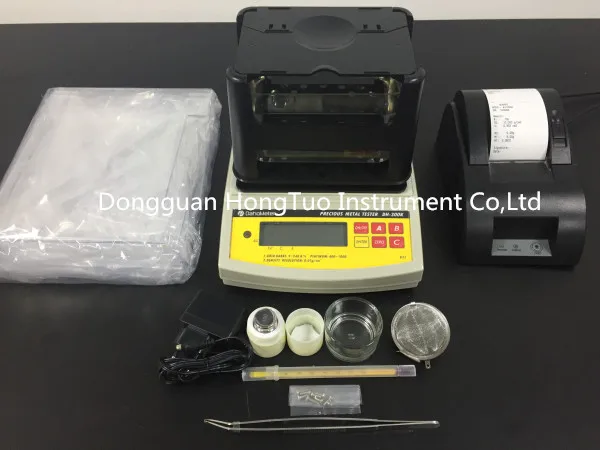 

DH-300K Gold Bar Tester Portable Electric Gold Platinum Tester With CE