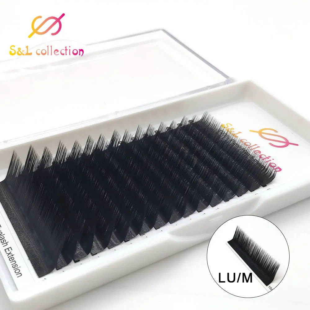 Ресницы для наращивания 16 линий мягкие натуральные ресницы Индивидуальные L