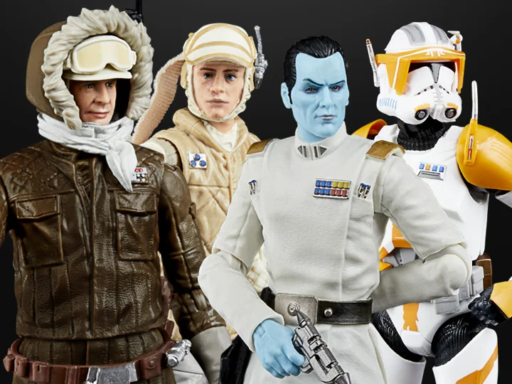 

Star Wars 6-inch Commander Cody Han Solo Marshal Sauron Battle of Hoth Luke Figure Doll Toy Model