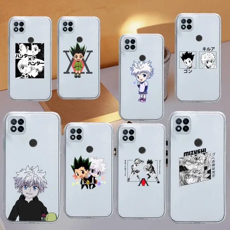 

Cartoon Hisoka Hunter X Hunter Phone Case Transparent for Xiaomi redmi note 8 9 10 11 t lite pro ultra mix 4 k40