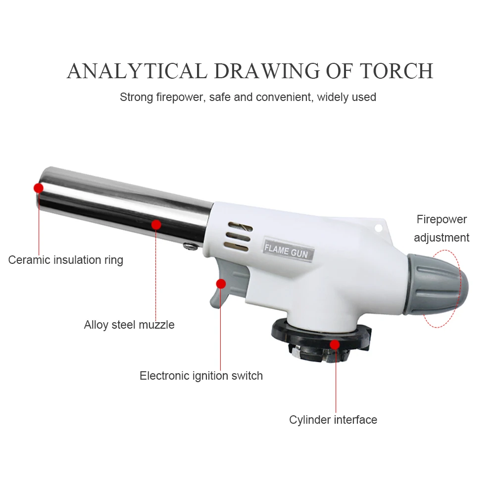 Газовая фонарь релка с автоматическим зажиганием газовая горелка бутановый