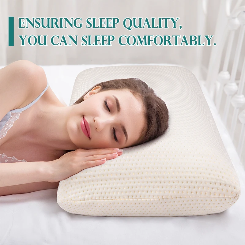 

Power Of Nature 13cm High Pillows For Sleeping Neck Pillow Memory Foam With White Pillow Cover Home Decor Large 70*40cm