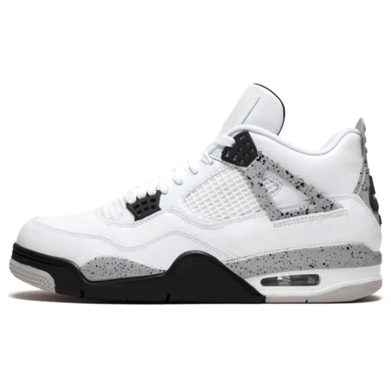 Мужские баскетбольные туфли в стиле ретро 4 цвета грома чистые деньги классные