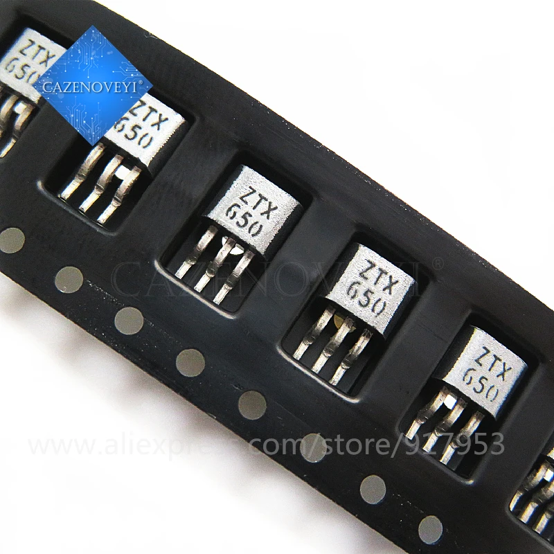 

10pcs/lot ZTX650 ZTX653 ZTX753 TO-92S New original In Stock
