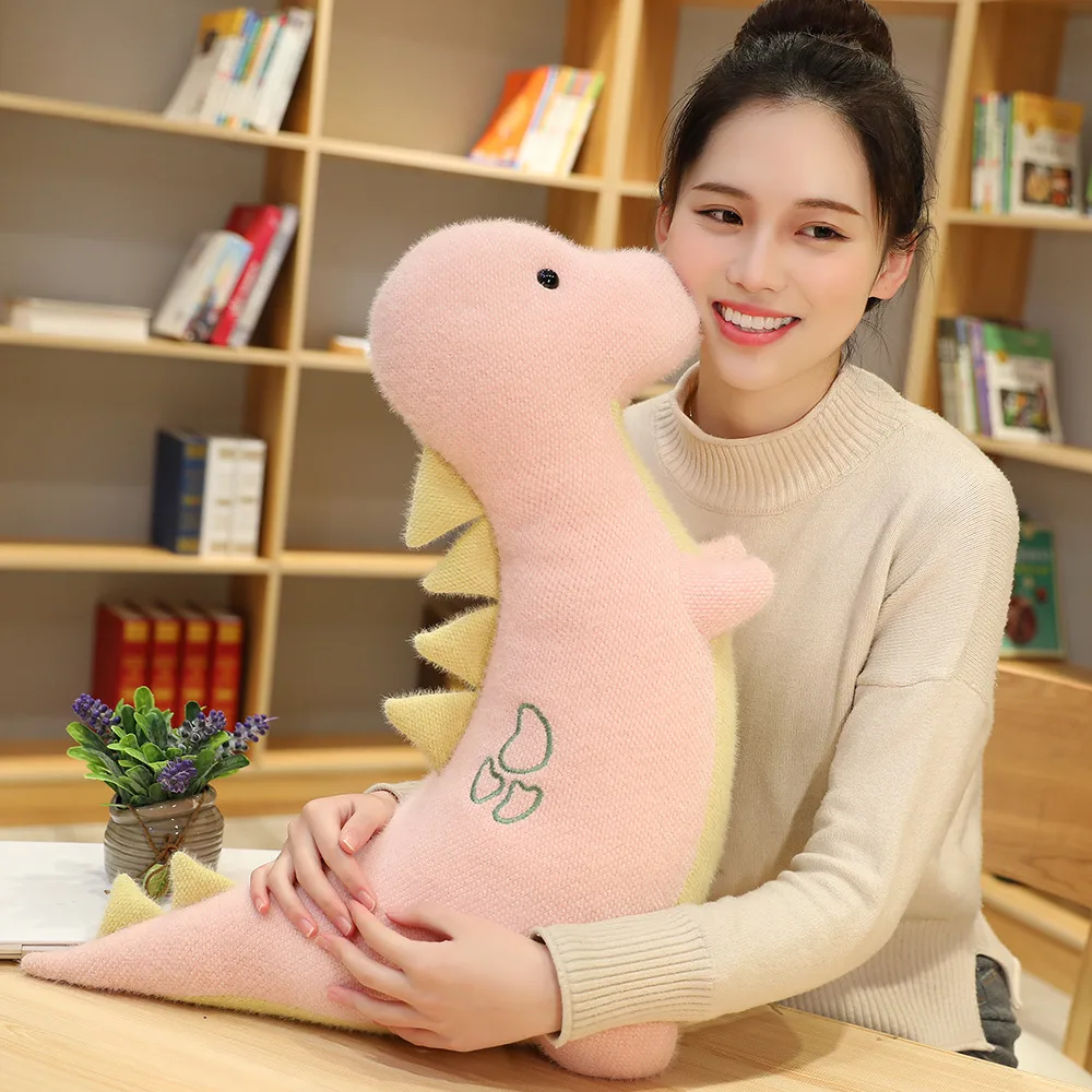 

New Cute Dinosaur Plush Toy Child Bed Holding Sleeping Doll Girl Dormitory Sleeping Pillow Sofa Back Home Living Room Bedro