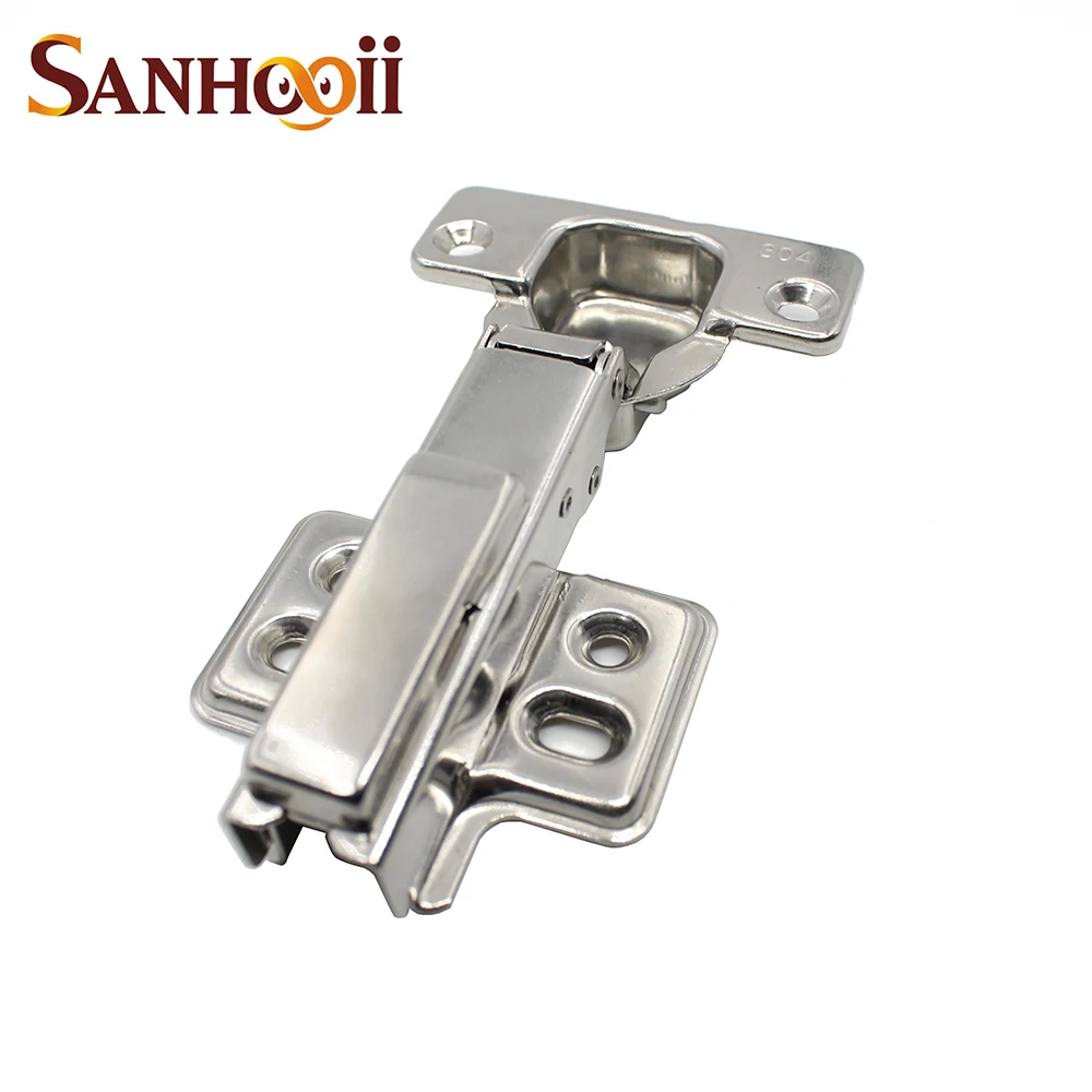 

304 Stainless Steel Door Hydraulic Hinges Damper Buffer Soft Close For Cabinet Cupboard Furniture Hardware Gadgets ZM56