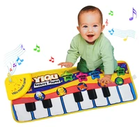 funny baby music sport game play singing mat 7228cm kids piano keyboard for animal toy musical carpet crawling playmat gift