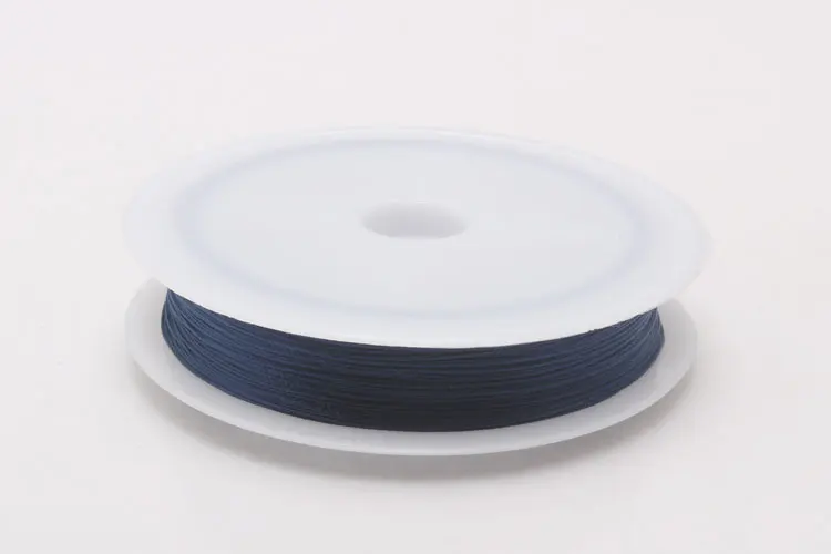 1roll/lot 0.3/0.5/0.7/1.0MM Mixed multicolor options Nylon Thread line/wire/rope choker earrings Bracelet necklace jewelry makin
