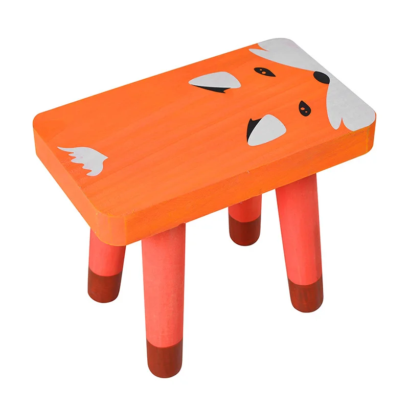 Скамейка деревянная в скандинавском стиле миниатюрная мультяшная скамейка с