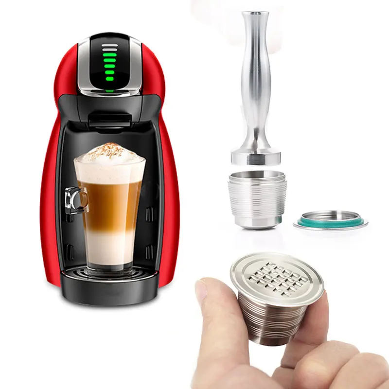 

Reusable Capsula for Dolce Gusto Refillable Stainless Steel Dolce Gusto Filter Baskets Capsule Dripper Metal Dolce Gusto Pod Cup