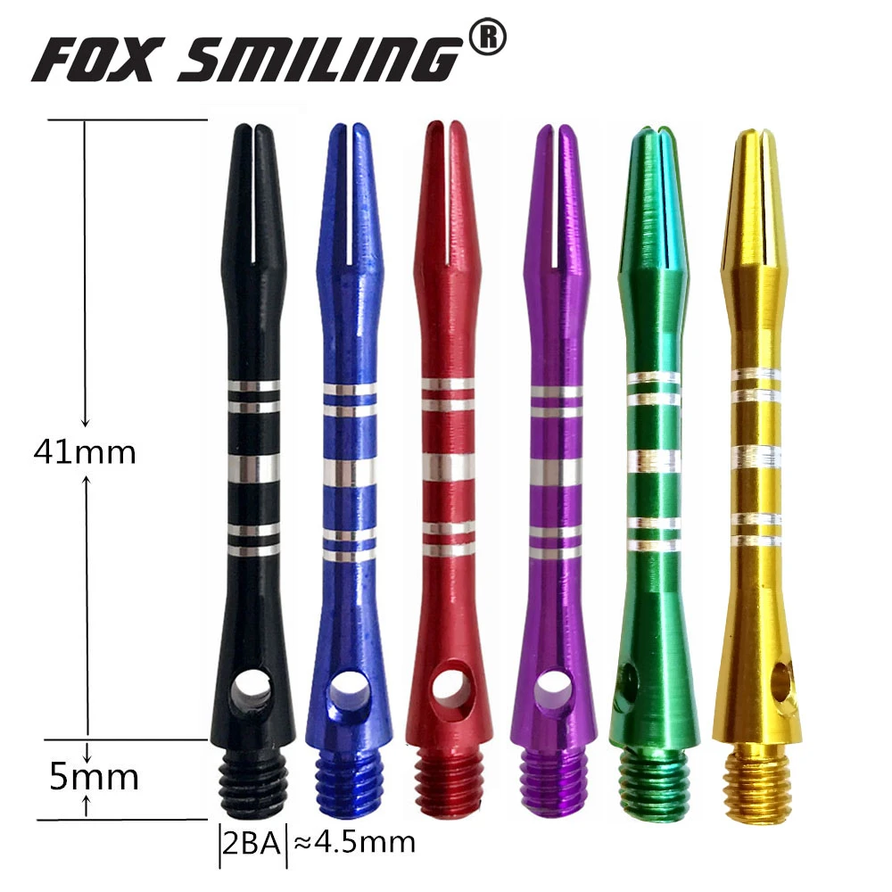 Fox Smiling 12 шт. 41 мм алюминиевый радиатор для Дартс 2BA профессионального дартс