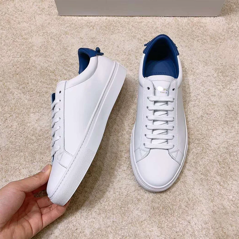 

vallu Explosion soft leather small white shoes women 2020 autumn flat casual women's leather blue green red black tail white sho