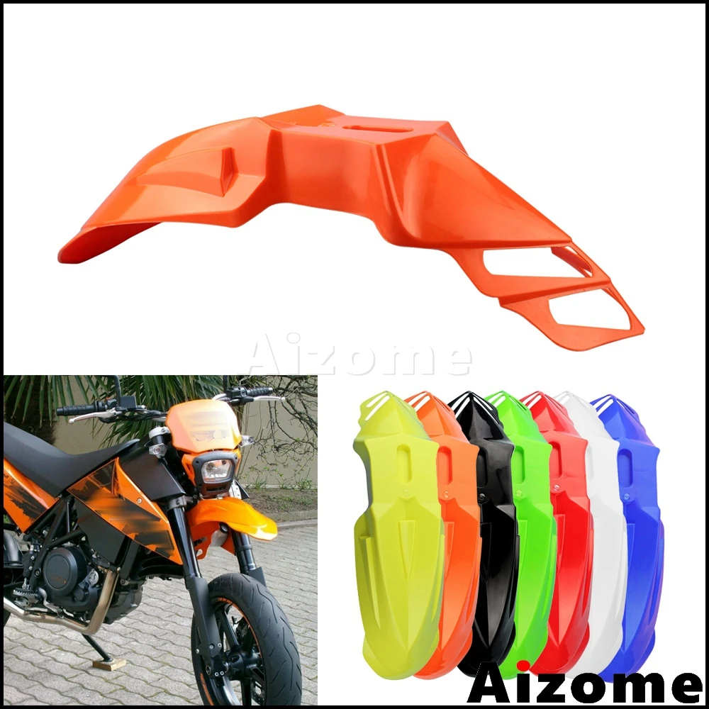 Универсальный Мотоцикл Байк обычай оранжевый крыло переднее для SXF SX XCW XC EXC XCF 450 500