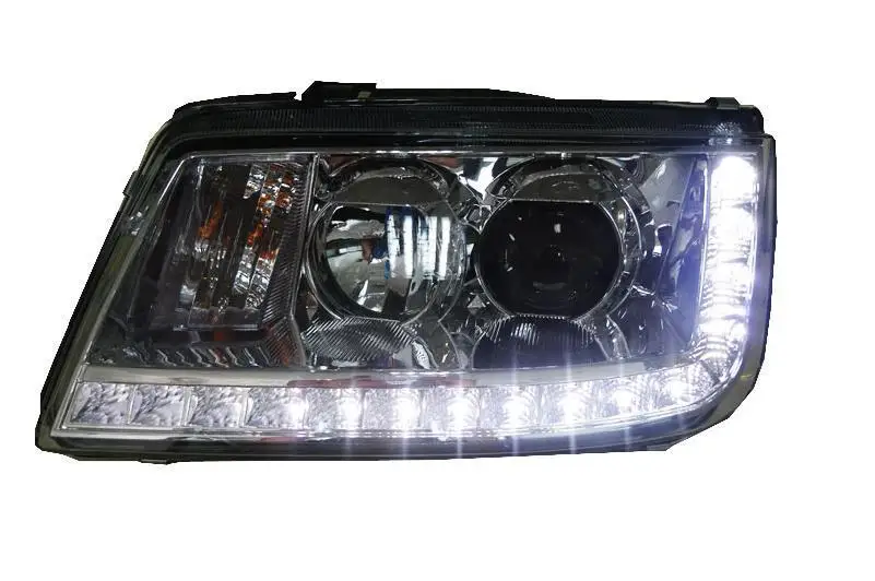 Дневные ходовые автомобильные Drl боковые поворотники Светодиодные Автомобильные аксессуары фары Задние Автомобильные фары в сборе 17 18 для Volkswagen Bora