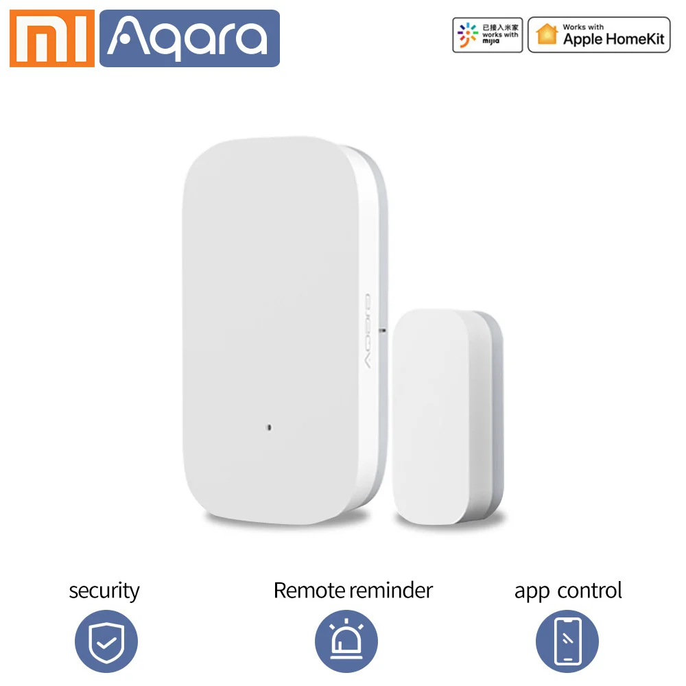 1PCS Aqara датчик окна двери Zigbee беспроводное соединение умный mi ni дверной датчик многофункциональная работа с Xiao mi умный дом mi home app - Цвет: 1PCS