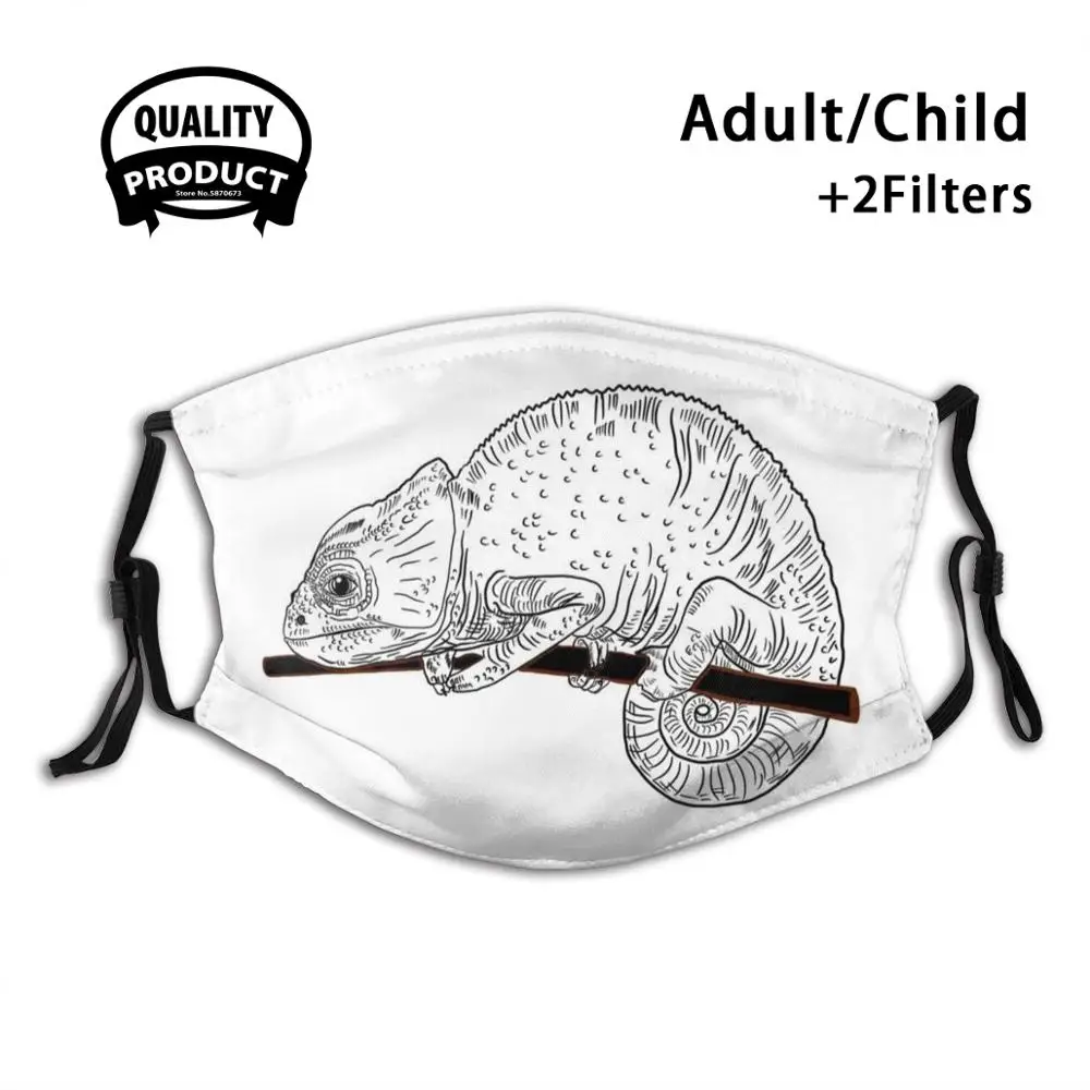 

Маска для лица с фильтром, многоразовая, от пыли