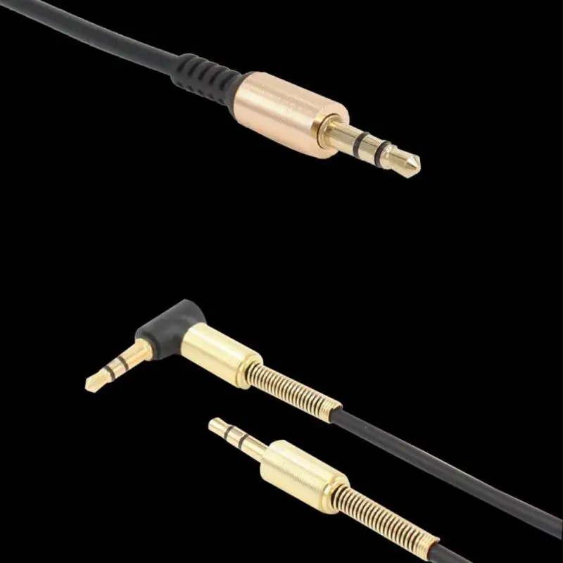 Горячая продажа аудио кабель провода позолоченный 3 5 мм папа автомобиля Aux