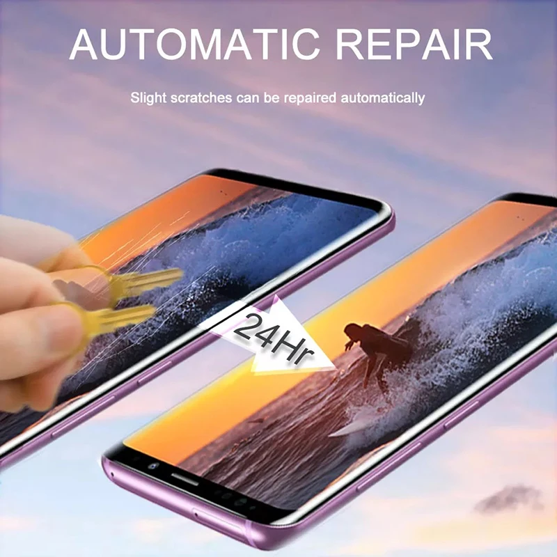 3D Передняя Мягкая Гидрогелевая пленка для Nokia 8 Sirocco X71 7,1 6,1 plus 5,1 plus TPU полное покрытие защита экрана не стекло