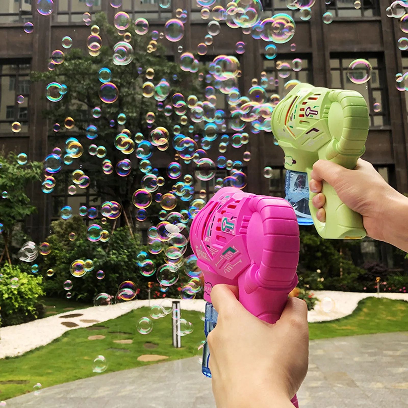 

Bubble Blower Maker Gun Automatic Music Bubble Machine Cartoon Bubble Machine With 100ml Bubble Water Gift For Kids