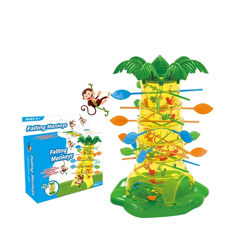 

Детская обезьянка с опрокидывающейся крышкой, обезьянка с лазаньем и деревом, настольная игра для детей и родителей, веселая Студенческая к...