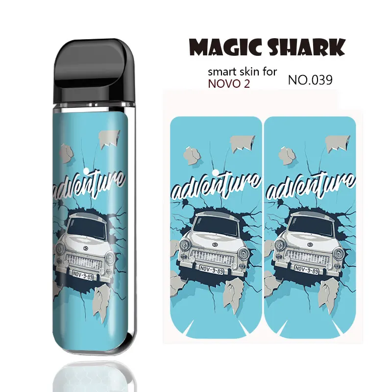 Чехол-наклейка Magic Shark 2.5D Bumpy из ПВХ для мотоцикла США флага автомобиля черепа